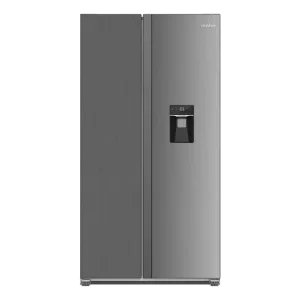 Refrigeradora Mabe MSE521QMLSS0 dispensador de agua y hielo vista frontal disponible en granhogar