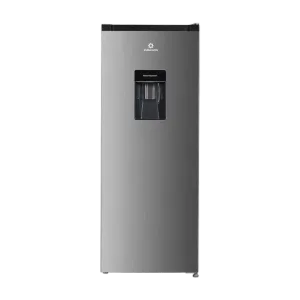 Refrigeradora Indurama RI-289 IMP 173 litros acabado cromo vista frontal disponible en granhogar