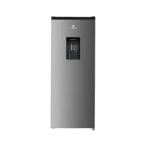 Refrigeradora Indurama RI-289 IMP 173 litros acabado cromo vista frontal disponible en granhogar