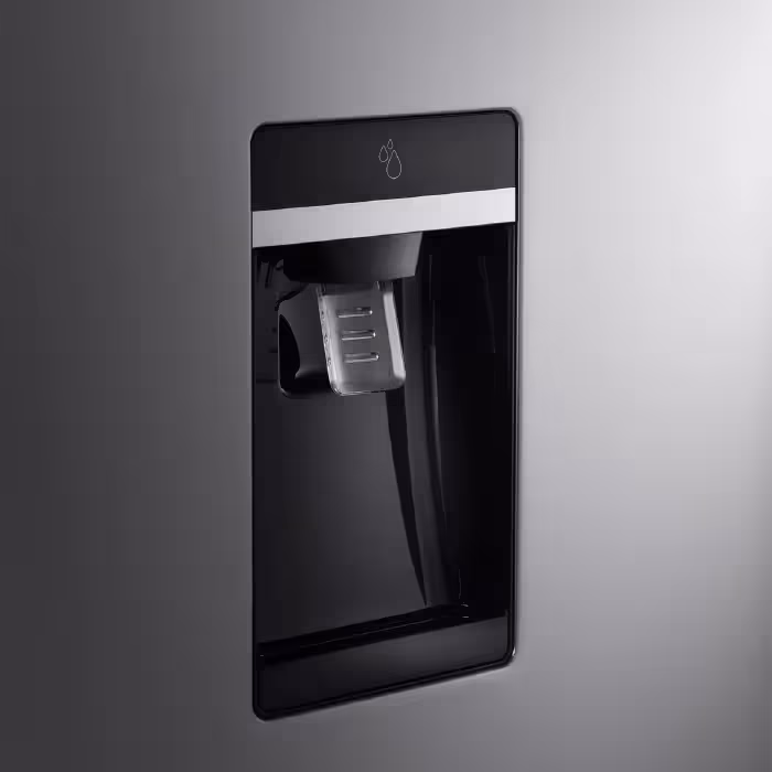Refrigeradora con amplia capacidad de 290 litros con manija lateral. Cuenta con dispensador de agua, iluminación LED y Eficiencia energética A.





