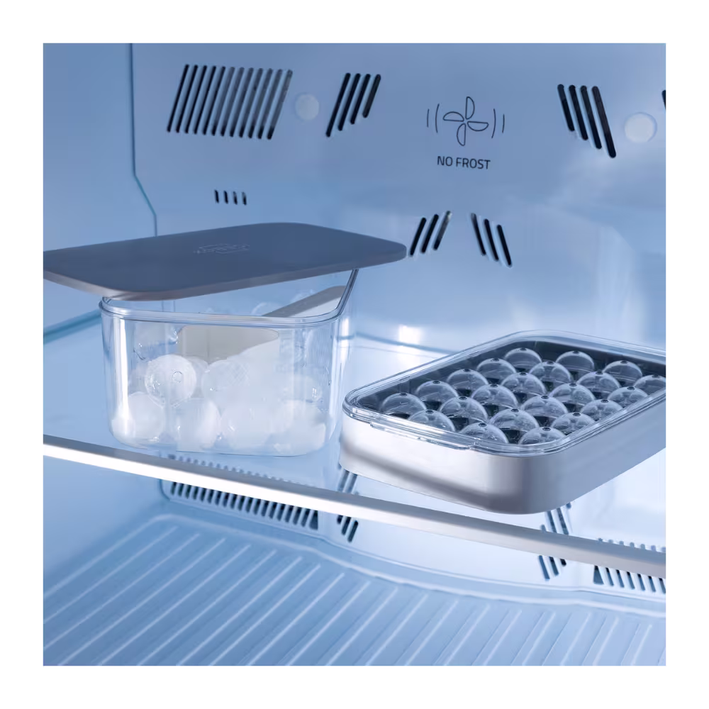 Refrigeradora TCL P460CDGB panel de control táctil y pantalla LED vista detalle, compra online en granhogar