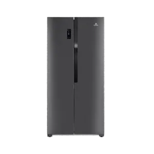 Refrigeradora Indurama RI-760 No Frost color cromo vista frontal disponible en granhogar