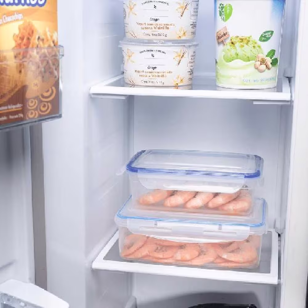 Con un diseño moderno y elegante, la refrigeradora RI-770 Side by Side de 480 L ofrece eficiencia energética A, tecnología avanzada y gran capacidad.