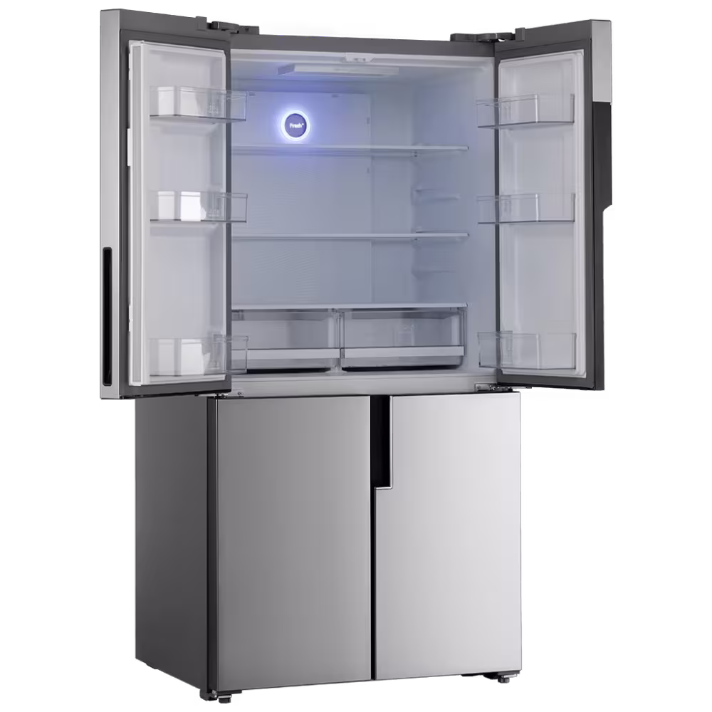 Refrigeradora Indurama RI-870I iluminacion led en compartimiento superior frontal disponible en granhogar