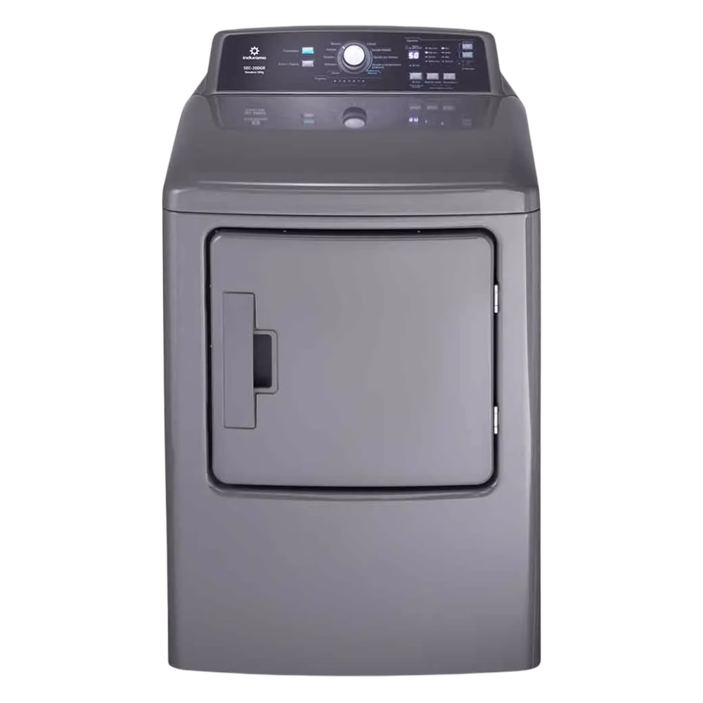 Secadora a gas SEC-20DGR 20kg Indurama vista frontal descúbrelo en granhogar