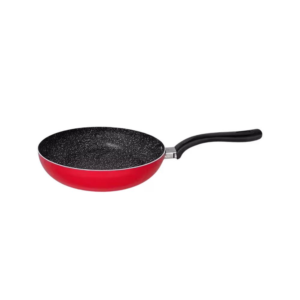 Sartén Warenhaus Vital 26cm roja y negra vista lateral, descúbrelo en granhogar