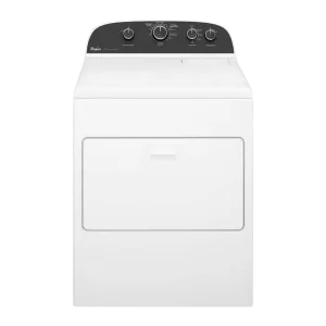 Secadora Whirlpool 7MWGD1900EW 19 Kg puerta abatible blanca vista frontal, compra online en granhogar