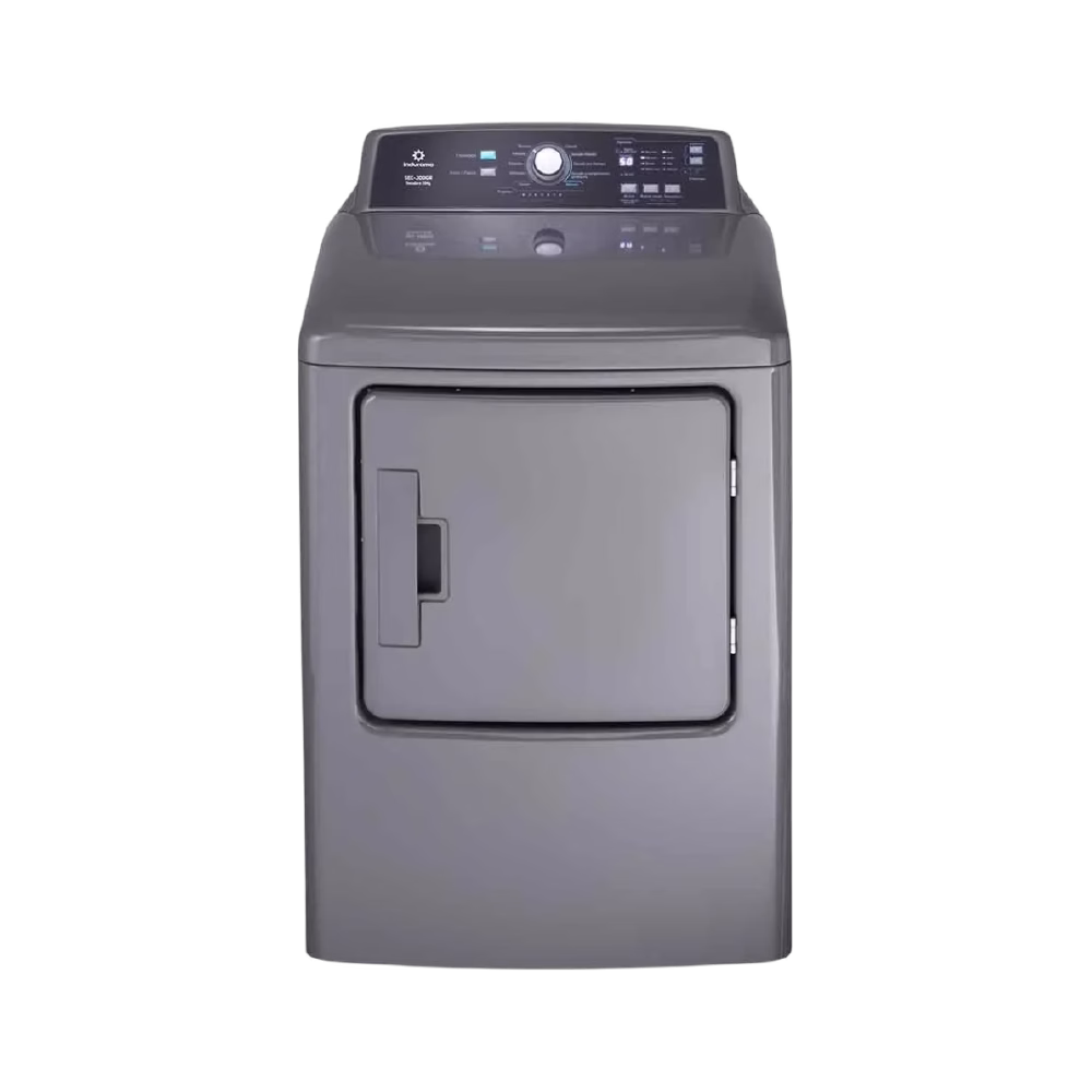 Secadora a gas SEC-20DGR 20kg Indurama vista frontal descúbrelo en granhogar