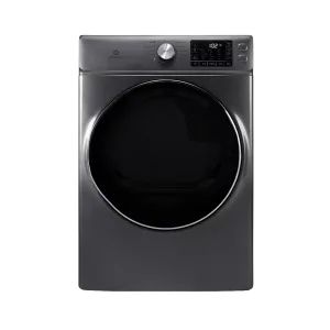 Secadora a gas Indurama SEC-21FCR 21 kg croma carga frontal vista frontal. Encuéntrala en granhogar