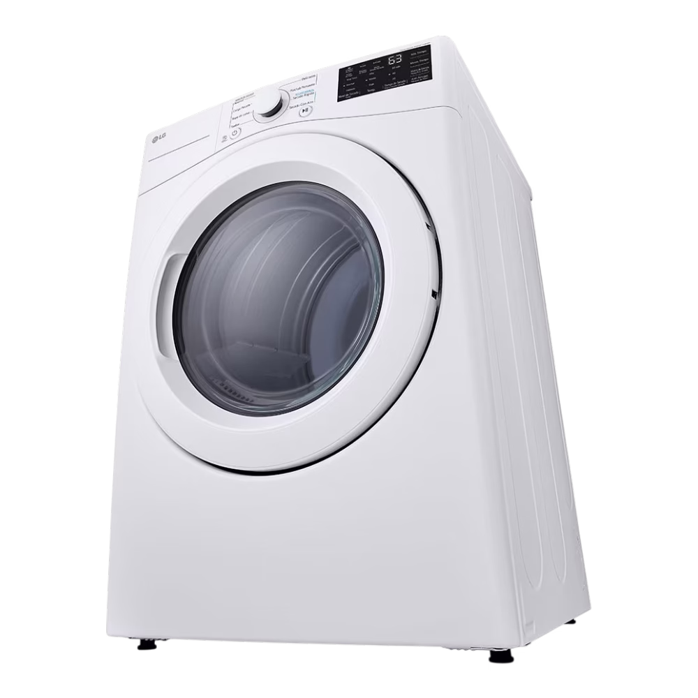 Secadora a gas DF50WV2S6W carga frontal 25kg Smart LG vista superior inclinada descúbrelo en granhogar