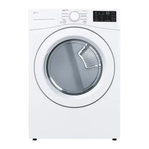 Secadora a gas DF50WV2S6W carga frontal 25kg Smart LG vista frontal descúbrelo en granhogar