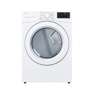 Secadora a gas DF50WV2S6W carga frontal 25kg Smart LG vista frontal descúbrelo en granhogar