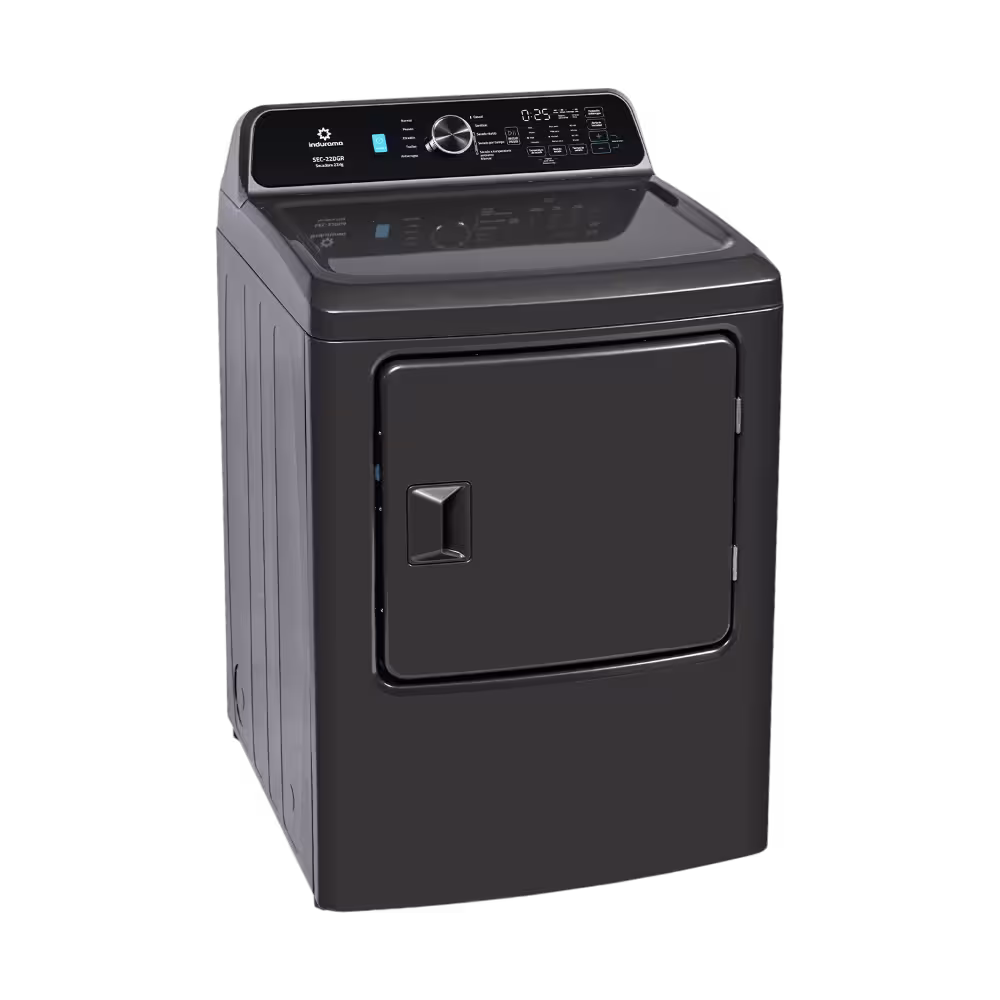 Secadora a gas Indurama SEC-22DGR 22kg diagonal derecha