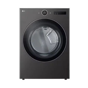 Secadora LG DF74BFXS6B 22 Kg panel digital y puerta frontal vista frontal, compra online granhogar