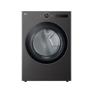 Secadora eléctrica DF74BFXS6BE 23kg carga frontal TurboSteam LG vista frontal descúbrelo en granhogar