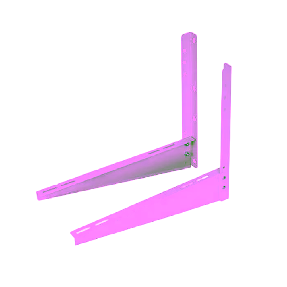 Soporte para aire acondicionado EVL de 36000 BTU vista diagonal izquierda encuentra en granhogar