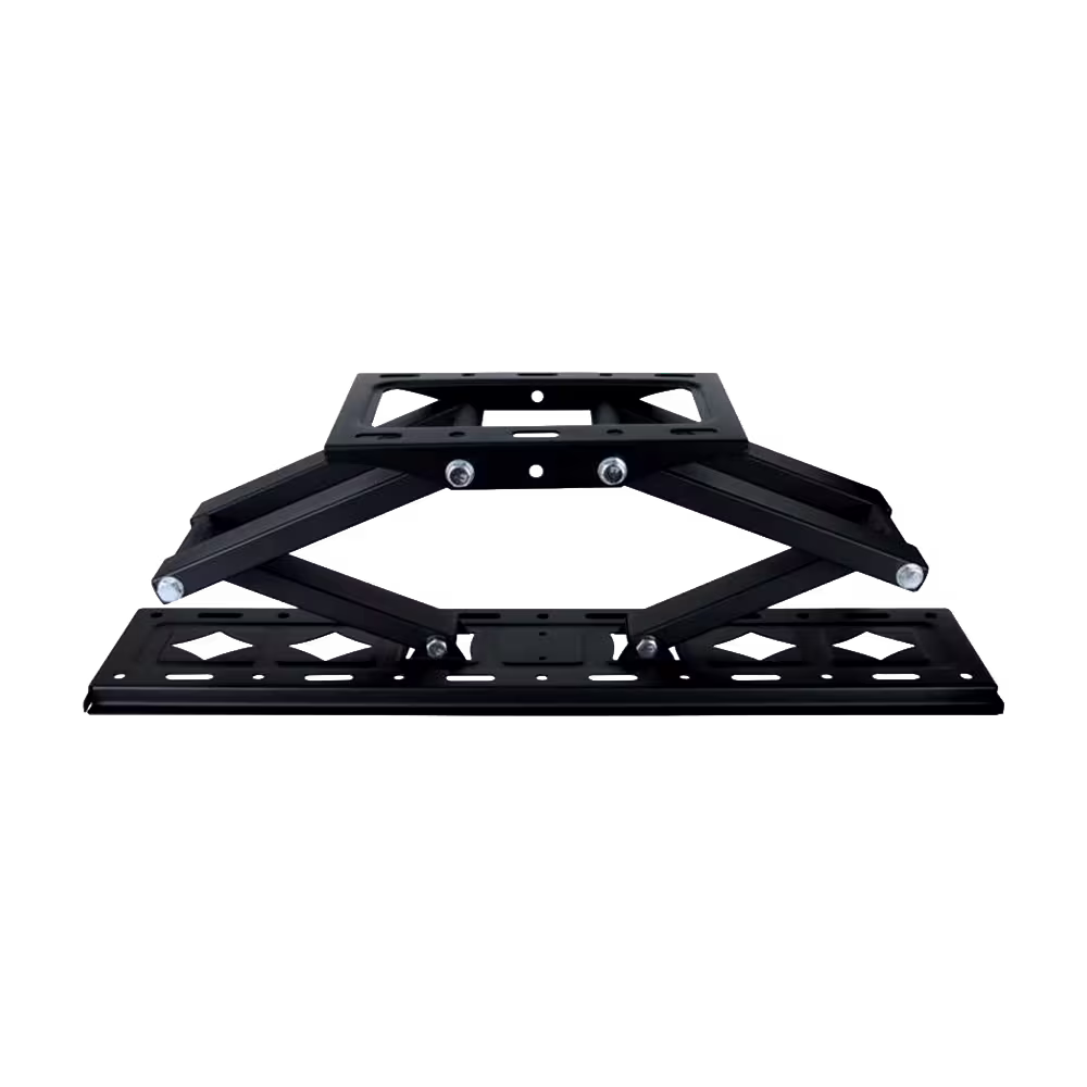 Soporte para TV EVL EVS-FM512 brazos articulados plegables vista superior. Consíguelo en granhogar