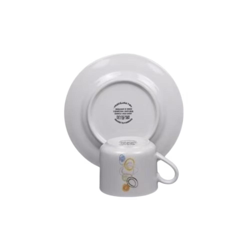 Encuentra la taza de vidrio Home Life 880915/75870 con plato, 6 piezas y el mejor precio solo en Gran Hogar Online.