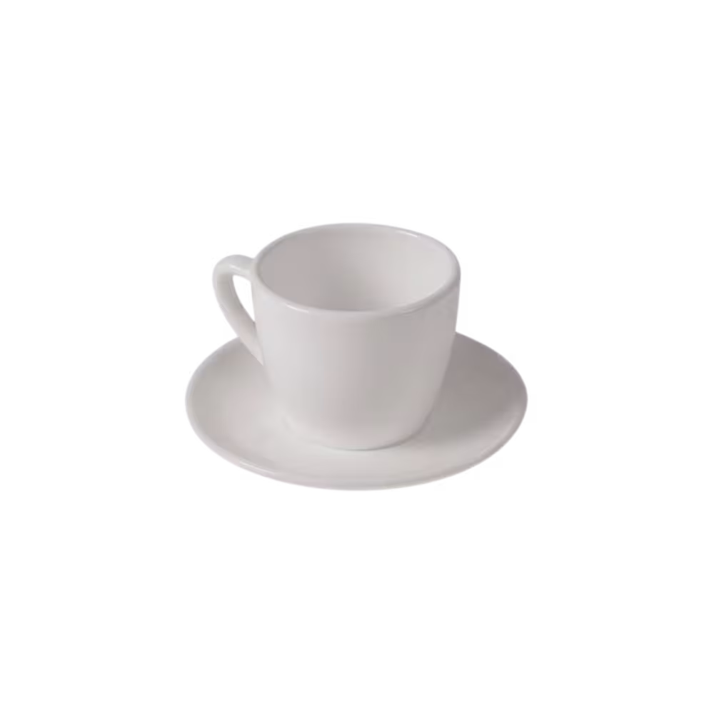 Encuentra la taza de vidrio Home Life 880915/75870 con plato, 6 piezas y el mejor precio solo en Gran Hogar Online.