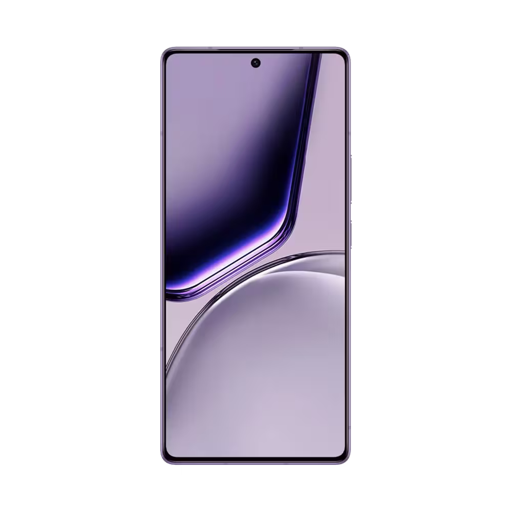 Telefono Infinix NOTE 50 PRO pantalla encendida de bordes delgados vista frontal. Encuéntralo en granhogar