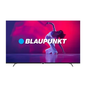 Televisor Blaupunkt 50TBKUHD 50 pulg marco delgado 4K UHD vista frontal, compra online granhogar