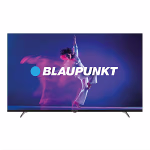 Televisor Blaupunkt 55TBKUHD de 55 pulgadas 4K UHD vista frontal disponible en granhogar