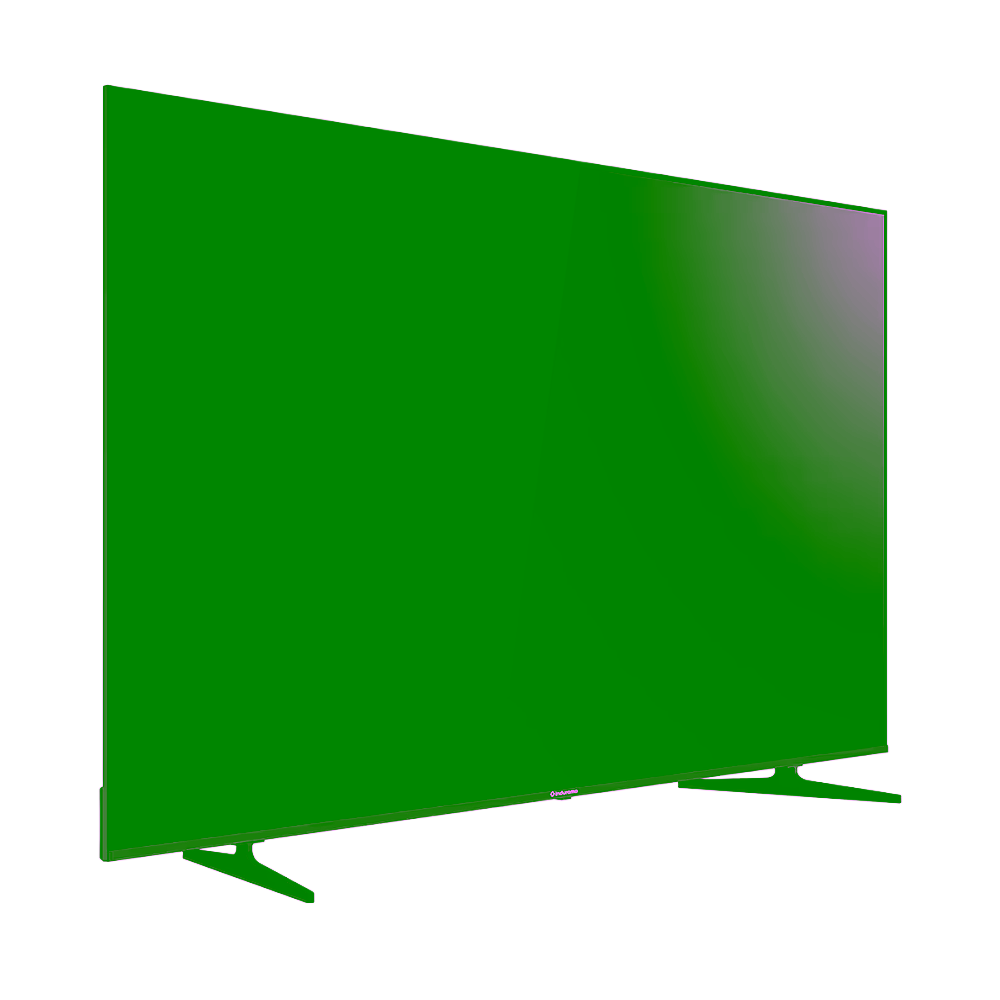 Televisor QLED Mini LED Indurama 85TIKIQMINLED 4K vista diagonal adquiere en granhogar