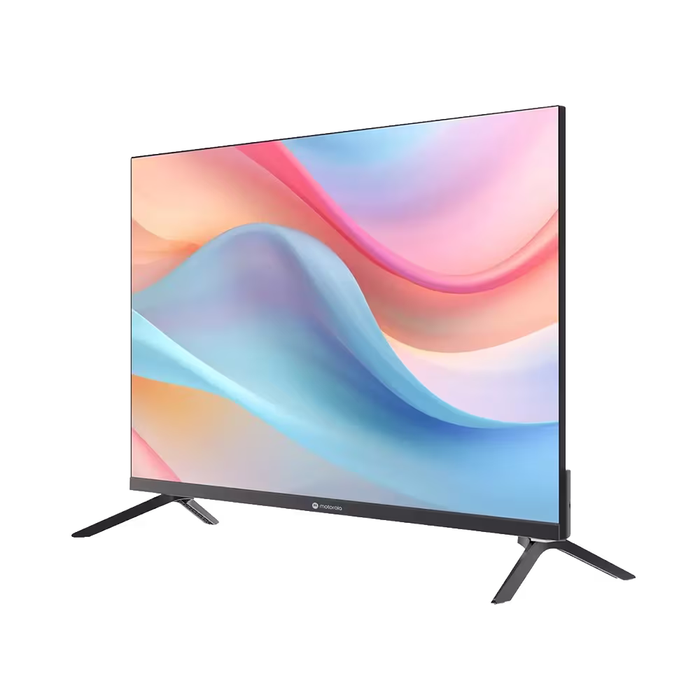 Televisor Motorola MKGFHD Smart TV 32 pulgadas pantalla HD LED vista tres cuartos. Solo en granhogar online