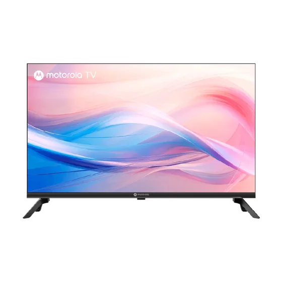 Televisor Motorola Smart TV 43 pulgadas vista frontal, descúbrelo en granhogar