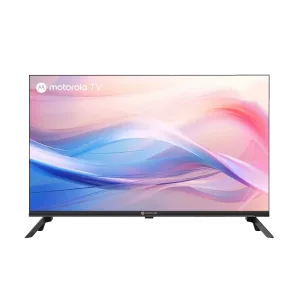 Televisor Motorola modelo 43MKNFHD de 43 pulgadas. Smart Tv Full HD vista frontal. Encuéntralo en granhogar