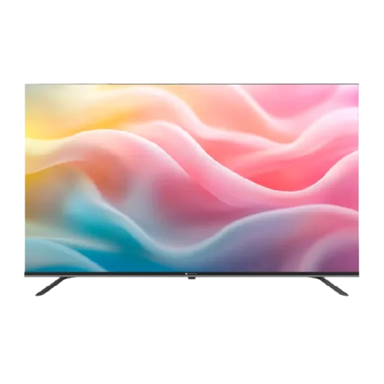 Televisor 50MGFUHD Smart 4K LED Google TV Motorola vista frontal, descúbrelo en granhogar