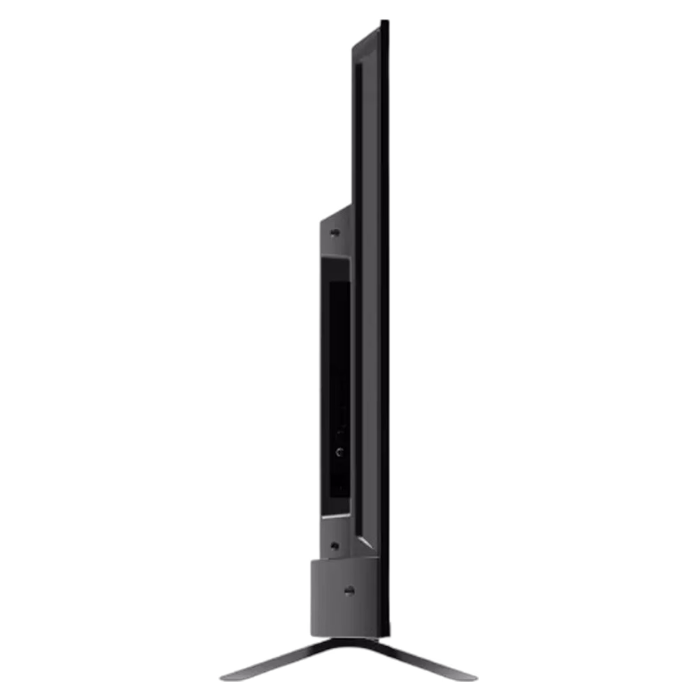 Televisor Motorola 65MGFUHD Smart TV 4K perfil delgado vista lateral. Consíguelo en granhogar