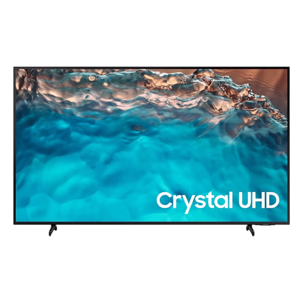 Televisor UN65BU8000PCZE Smart TV Crystal 4K Samsung vista frontal, descúbrelo en granhogar