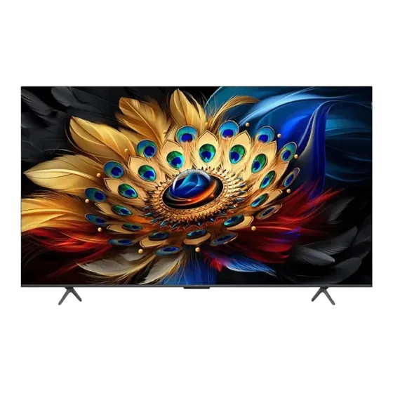 Televisor 85C655 Smart TV 4K QLED TCL vista frontal descúbrelo en granhogar