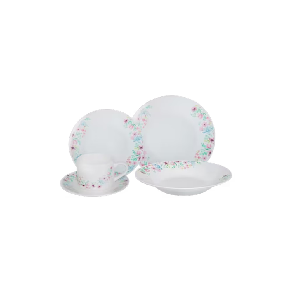Vajilla porcelana SK-20R 20 piezas Home Life conjunto principal descúbrelo en granhogar