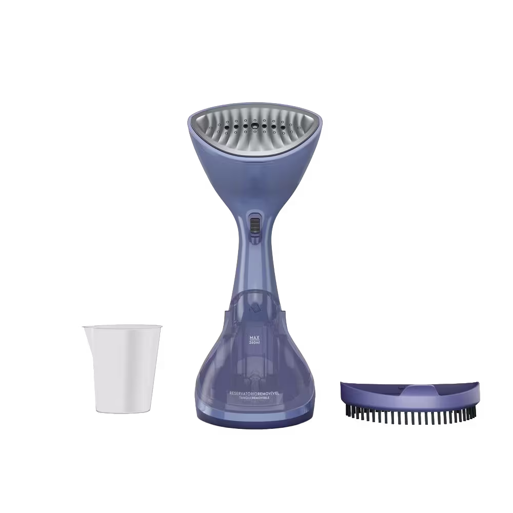 Vaporizador de ropa Electrolux EPS10 260ML con accesorios vista frontal consíguelo en granhogar