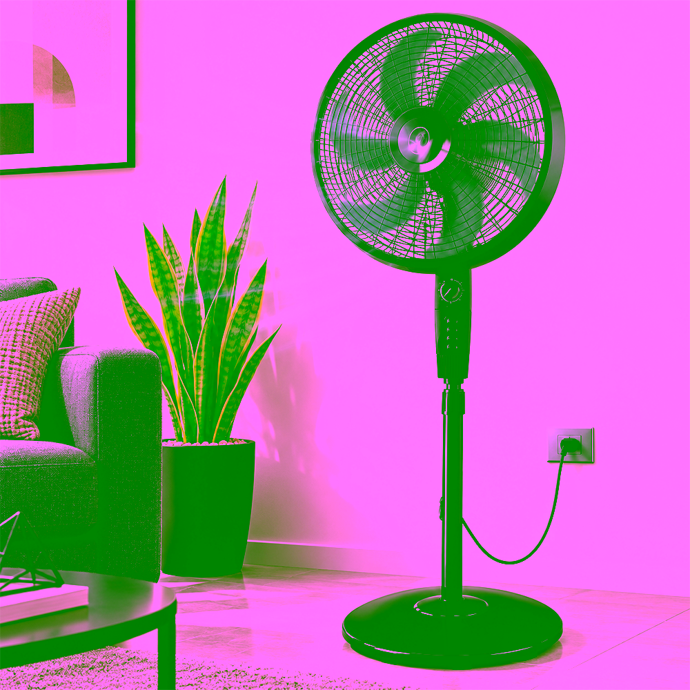 Ventilador 3 en 1 Electric Life USS-18096PR de 18 pulgadas en ambiente sala compra online en granhogar
