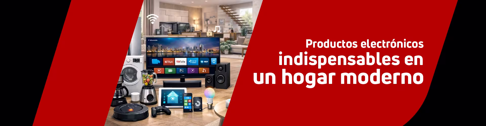 Productos electrónicos indispensables en un hogar moderno