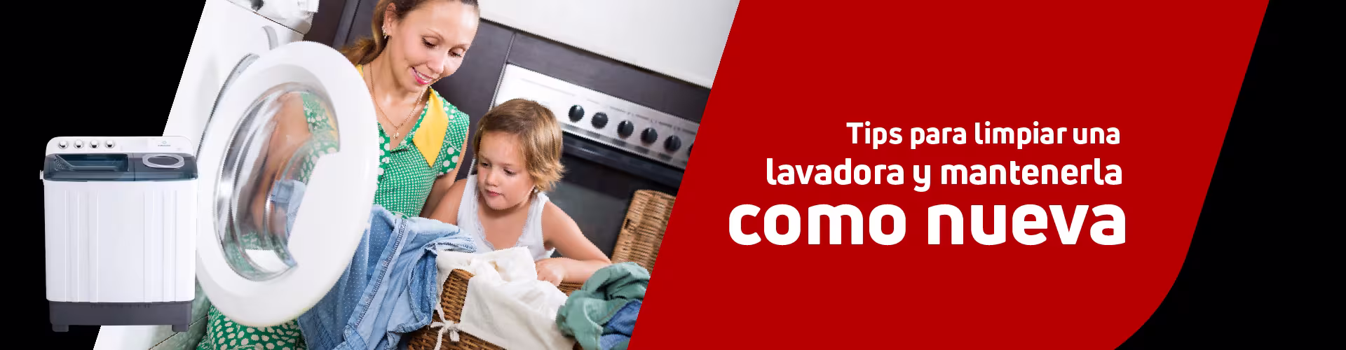 Tips para limpiar una lavadora y mantenerla como nueva