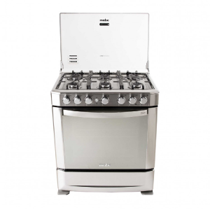 COCINA A GAS EM7620FX0 INOX 6Q | MABE