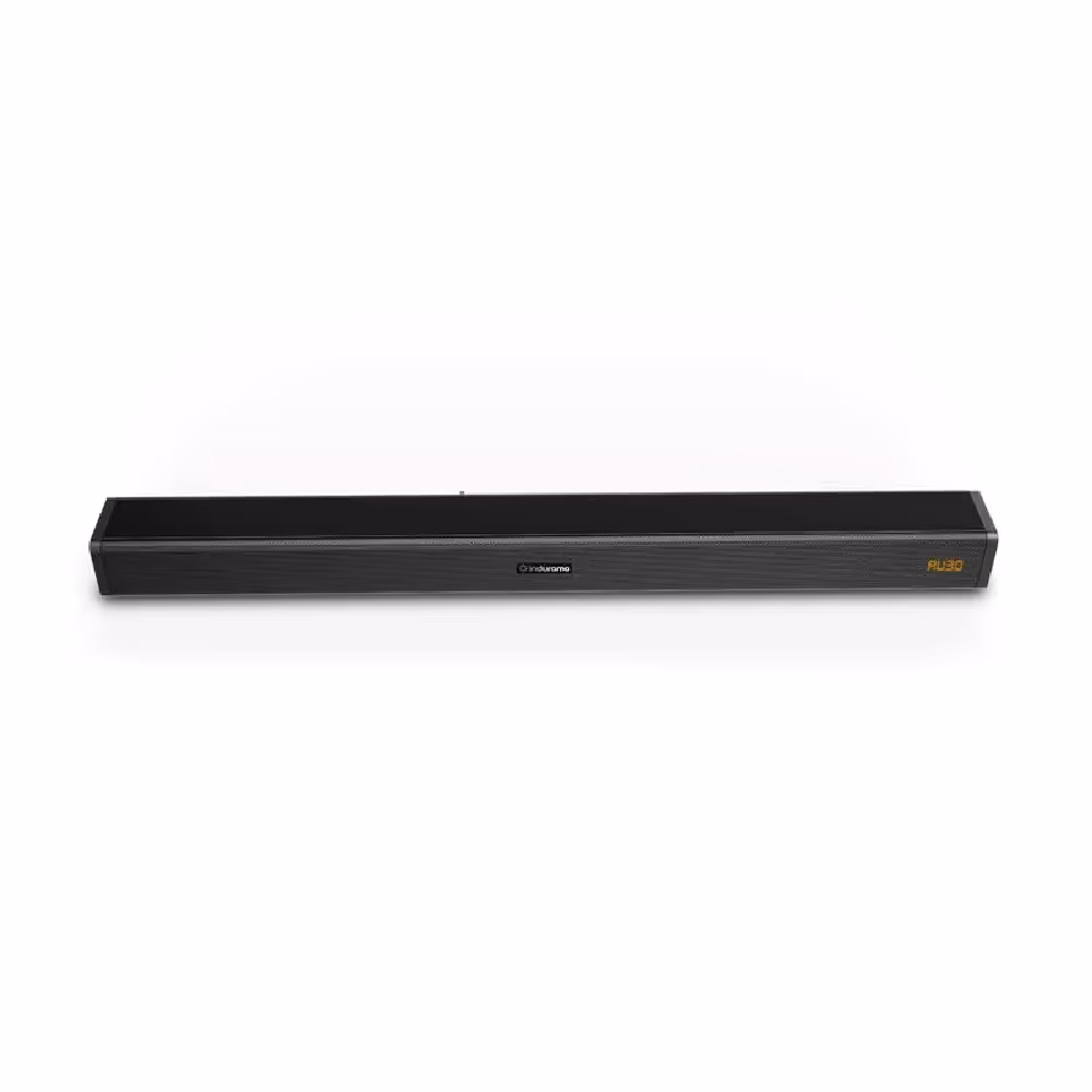 Barra de sonido SUB37 de Indurama con 60W de potencia, sonido envolvente y diseño moderno para una experiencia de audio impactante en tu hogar.