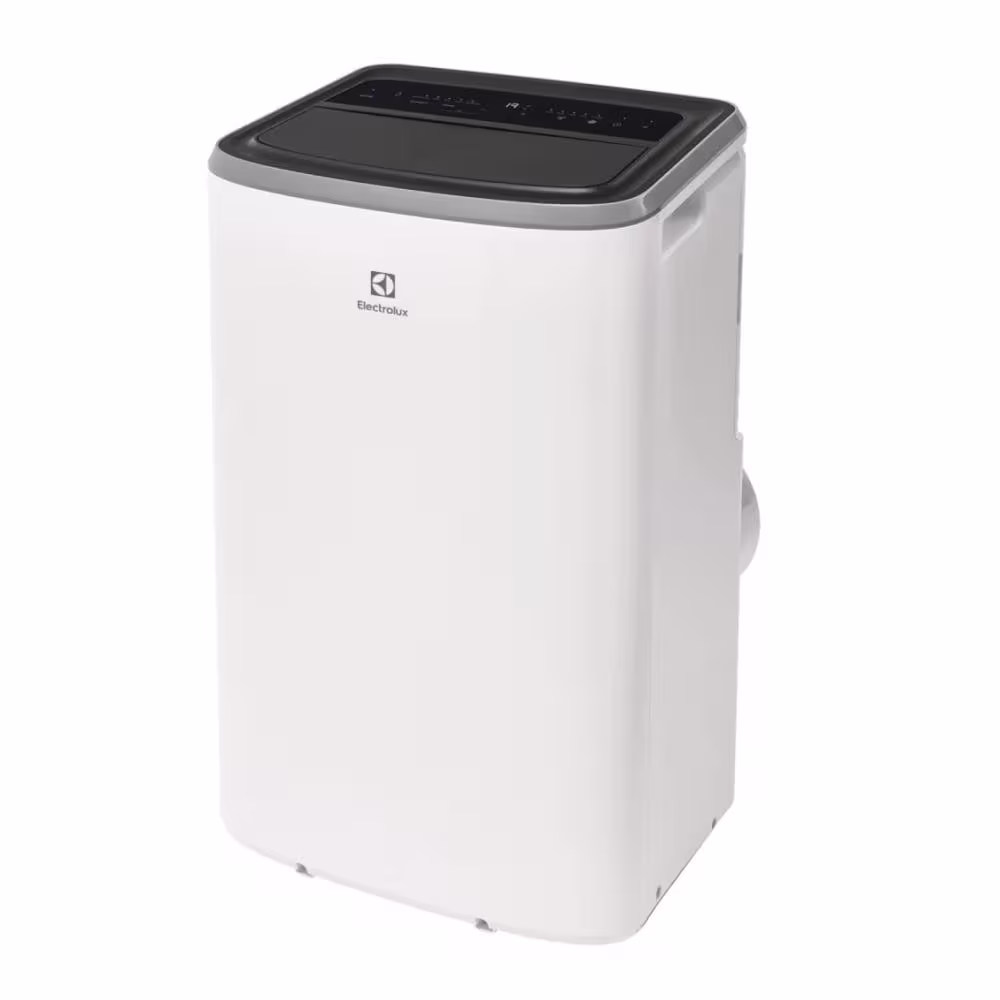 Aire acondicionado portátil Electrolux SP12F de 12.000 BTU, ideal para climatizar tus espacios con eficiencia y comodidad, fácil de mover e instalar.