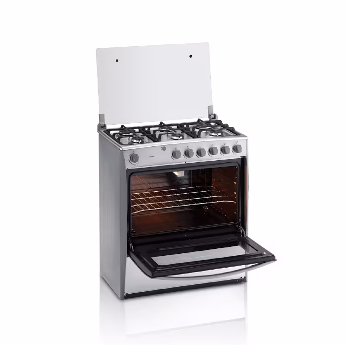 Vive la experiencia de cocinar con la elegancia y eficiencia de la Cocina a Gas Pamplona Quarzo de Indurama. Potencia, diseño y sabor en cada plato.