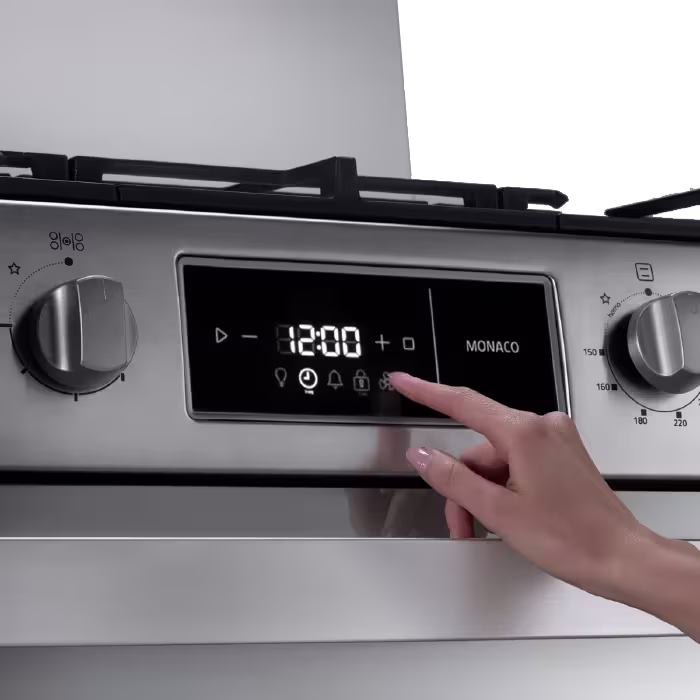 Vive la pasión por la cocina con la Mónaco Zafiro de Indurama. Diseño sofisticado, potencia y precisión para preparar recetas inolvidables cada día.