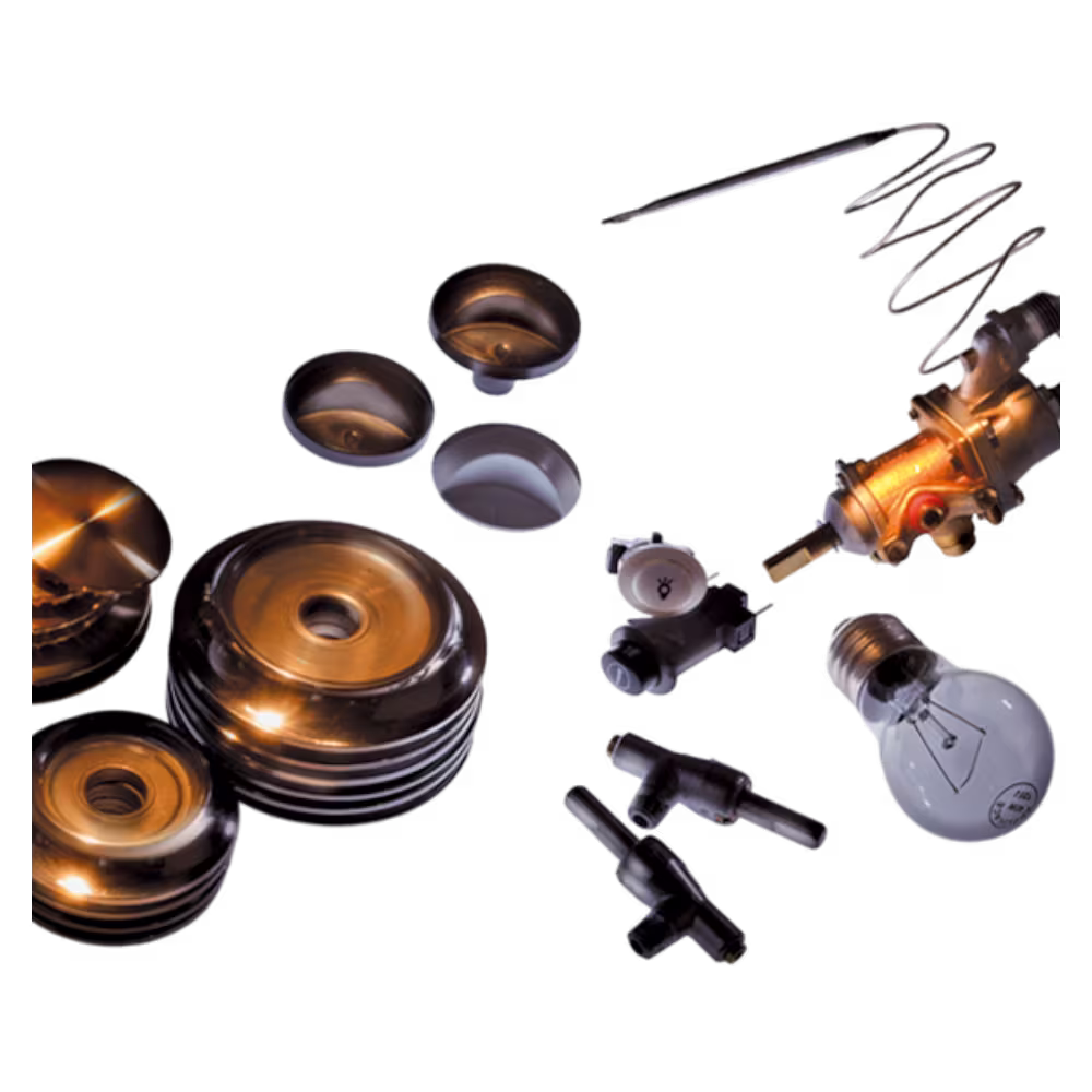 Cocineta Bari 2Q Ecoline, compacta y eficiente, con quemadores potentes y diseño práctico ideal para espacios pequeños.