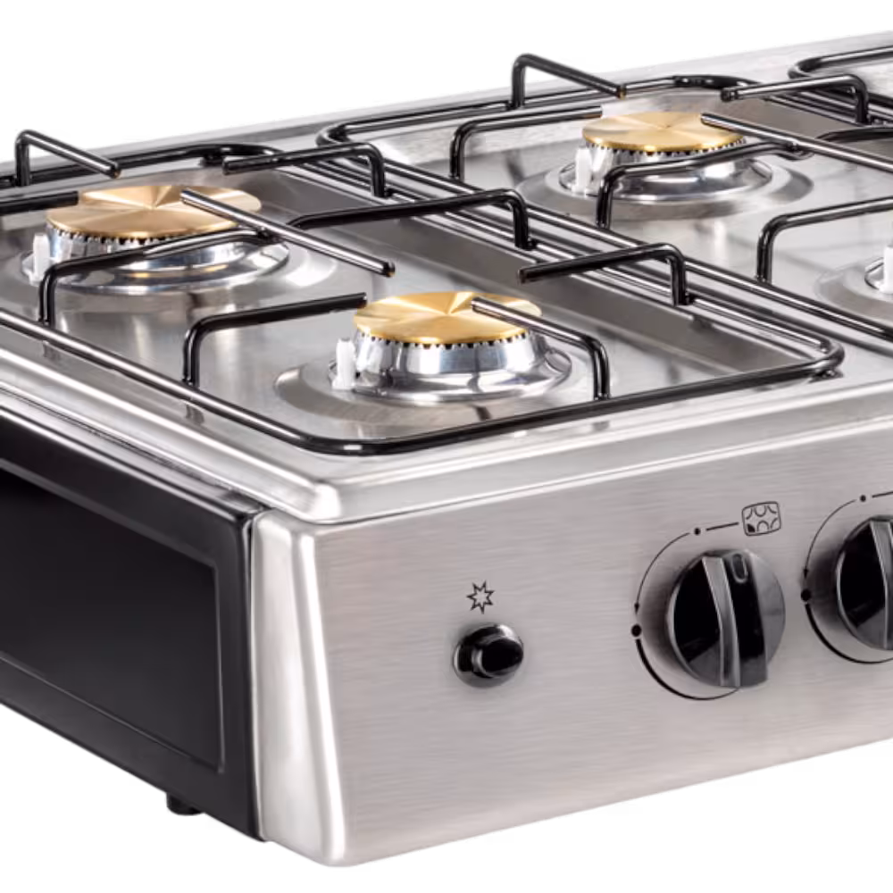 Cocineta Ragazza 6Q Inox de Ecoline, diseño moderno en acero inoxidable, amplia capacidad y alto rendimiento para una experiencia excepcional.