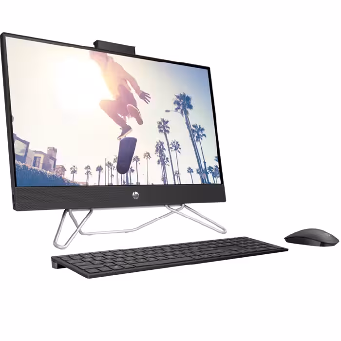 Disfruta potencia y elegancia con este computador HP All in One: procesador i3, 512GB SSD y diseño compacto ideal.