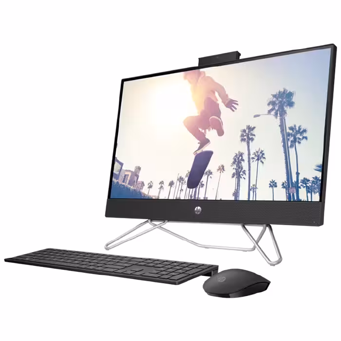Disfruta potencia y elegancia con este computador HP All in One: procesador i3, 512GB SSD y diseño compacto ideal.