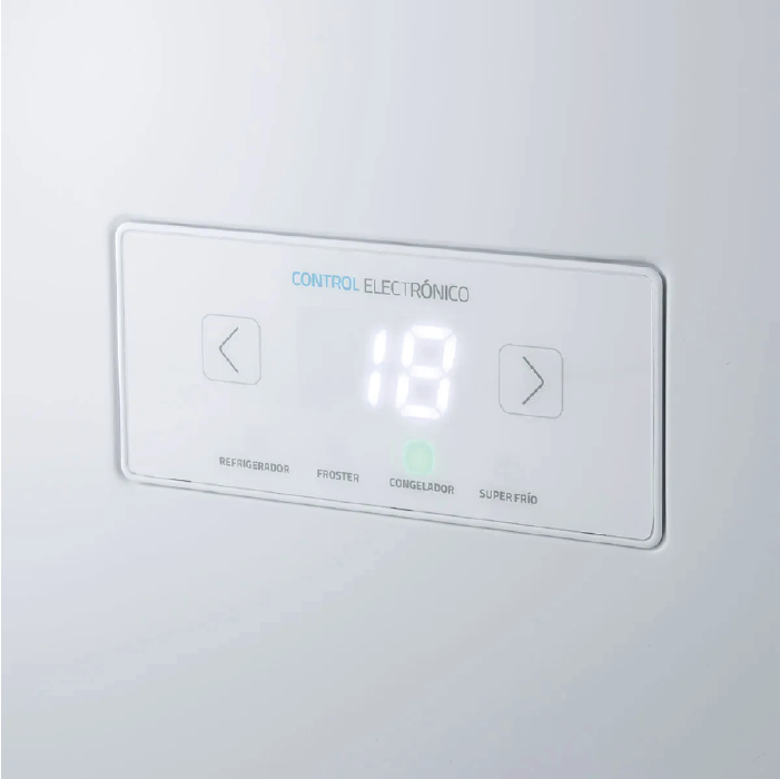 El Congelador Indurama CI-400 de 400L combina gran capacidad y eficiencia energética para conservar tus alimentos con total frescura y organización.