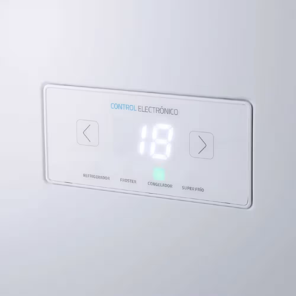 El Congelador Indurama CI-300 de 292L ofrece gran capacidad y eficiencia energética para mantener tus alimentos frescos y organizados.



